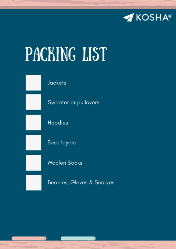 Packing List