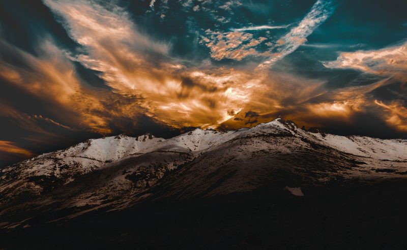 Sunset at Leh