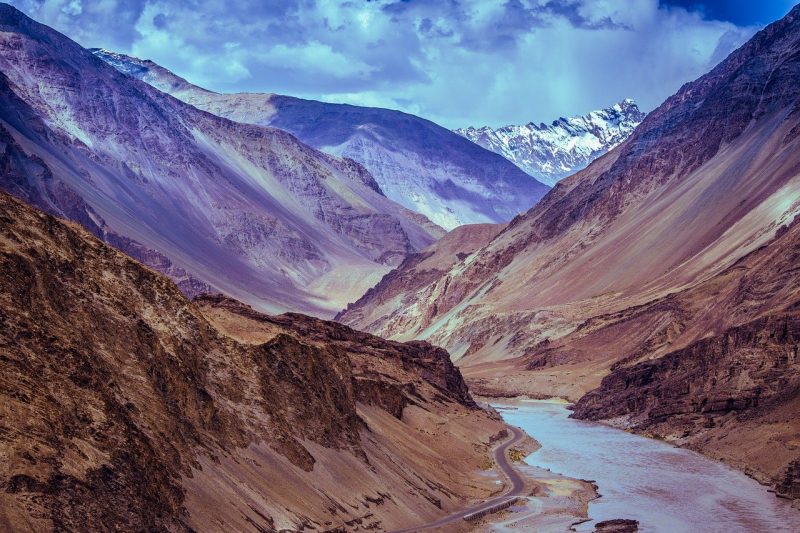 View from leh