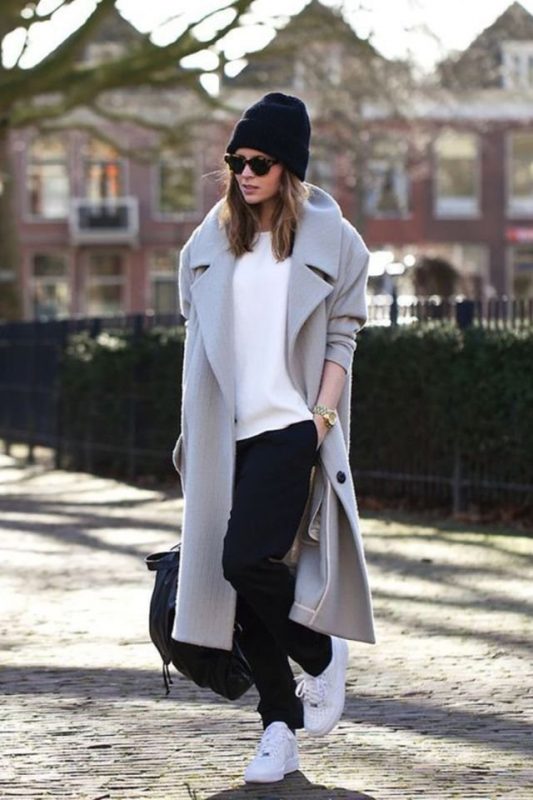 Classy Long Coat Outfit