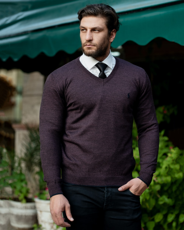 sweater for winter season v-neck