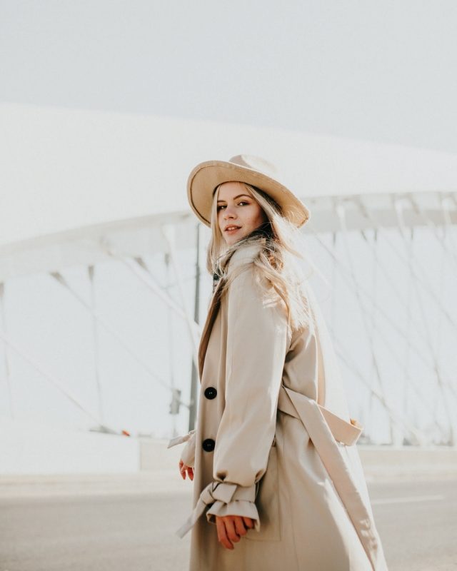 women winter coats woman posing in winter coats