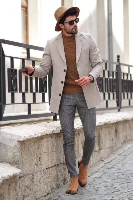 Coat for men style best sale