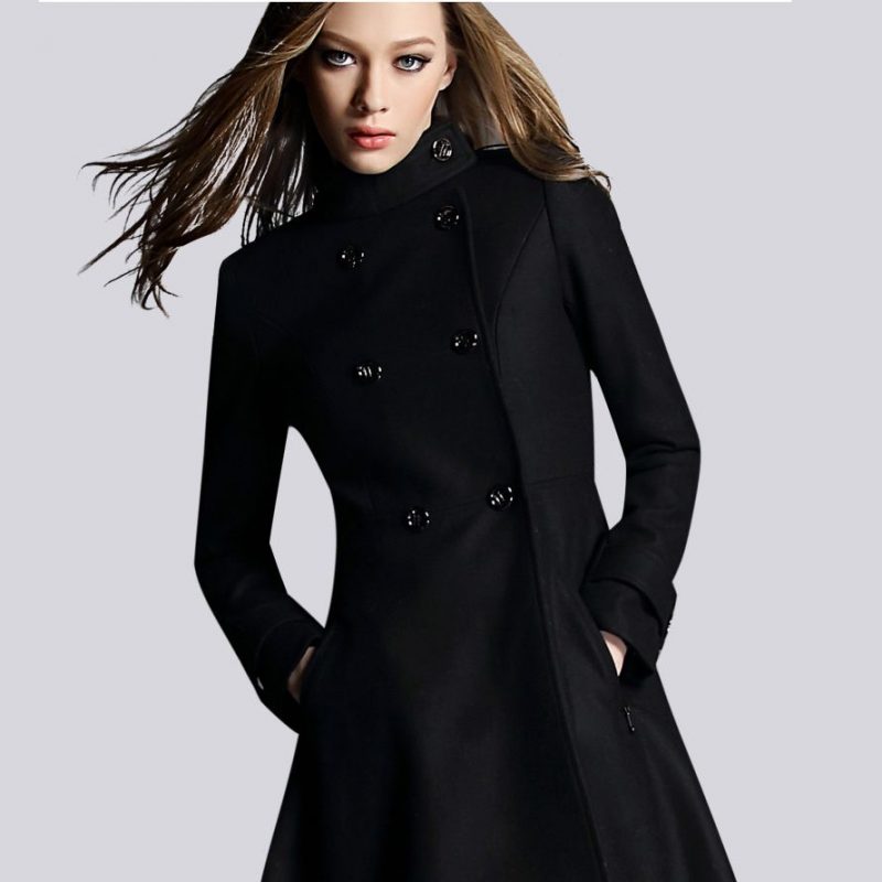 18 Ideas to Style Your Women Woolen Coat Button Black The Kosha Journal