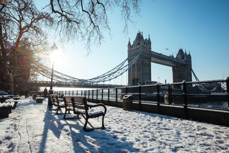 UK in winter