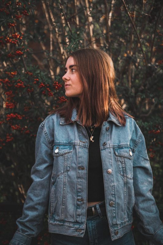 denim jackets for a woman's winter wardrobe